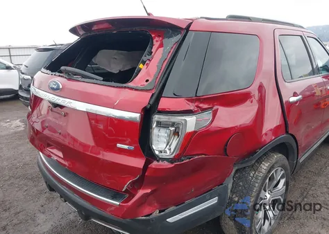 2018 Ford Explorer Platinum из США, поврежденный, VIN 1FM5K8HTXJGB10216
